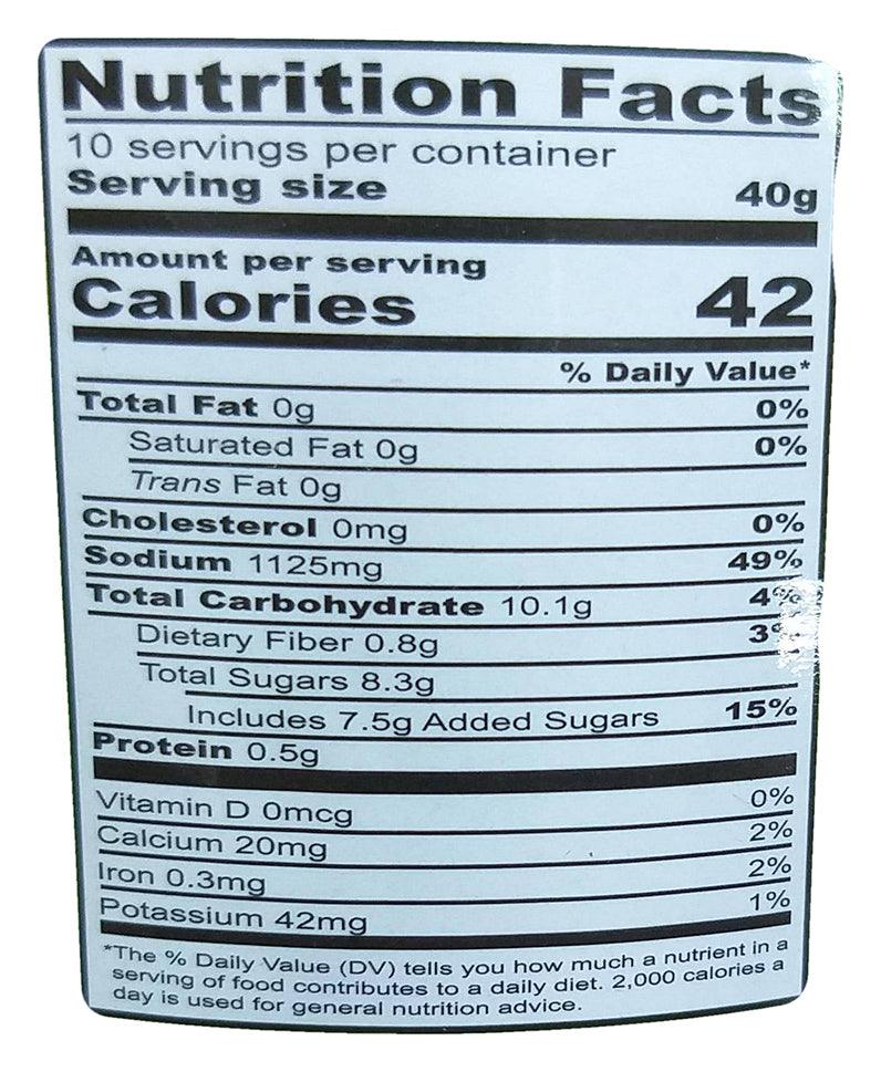 Vasi Food - Du Du Tom Chua (Pickled Papaya with Shrimp in Brine), 14.1 Ounces, (1 Jar) - Mighty Depot