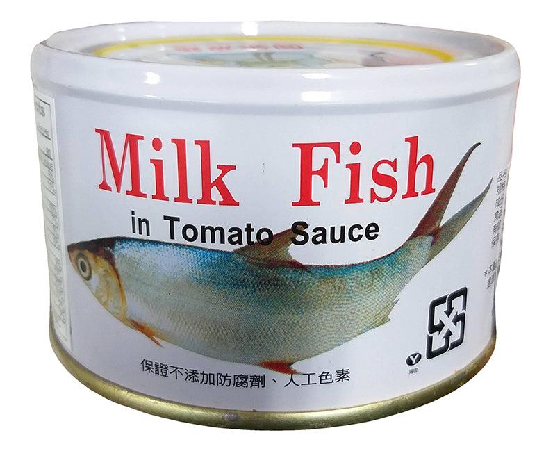 Old Fisherman - Milk Fish in Tomato Sauce, 8 Ounces, (1 Can) - Mighty Depot