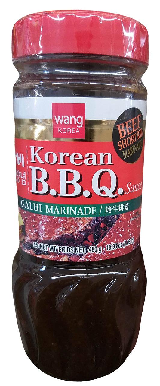 Wang Korea - Korean BBQ Sauce (Galbi Marinade), 1.06 Pounds, (1 Bottle) - Mighty Depot