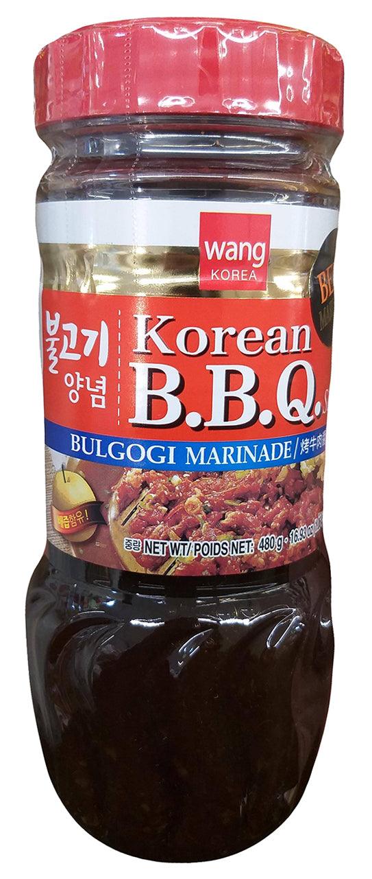Wang Korea - Korean BBQ Sauce (Bulgogi Marinade), 1.06 Pounds, (1 Bottle) - Mighty Depot