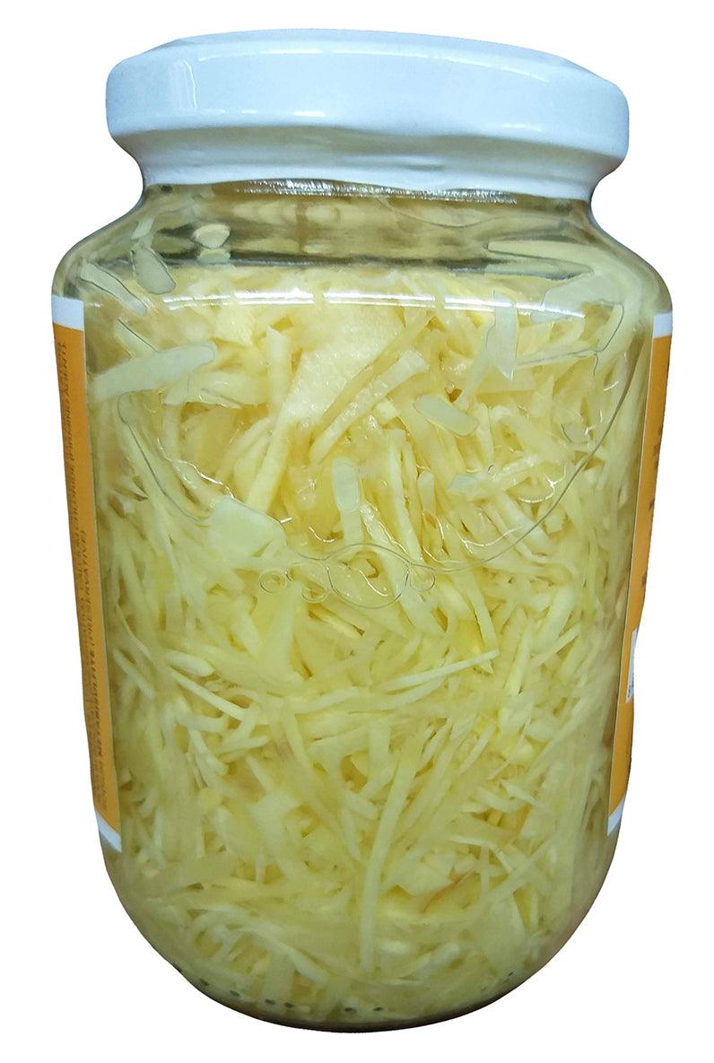 Wangderm - Shredded Pickled Ginger in Brine, 1 Pound, (1 Jar) - Mighty Depot