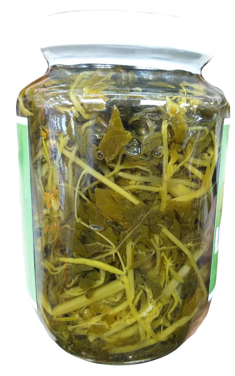 Wangderm - Pickled Splinter Caparid (Pak Sien) in Brine, 1 Pound, (1 Jar) - Mighty Depot