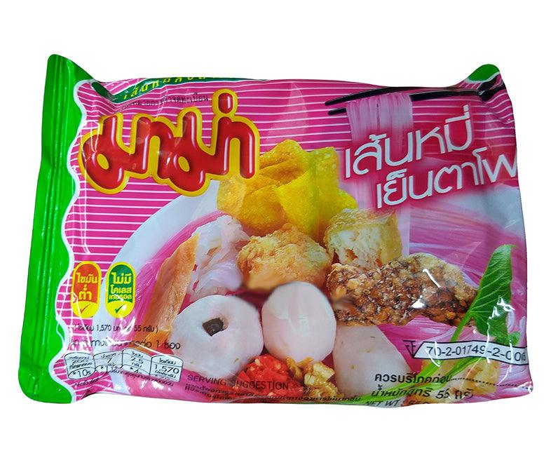 Mama - Instant Rice Vermicelli (Yentafo), 1.94 Ounces, (6 Packs) - Mighty Depot