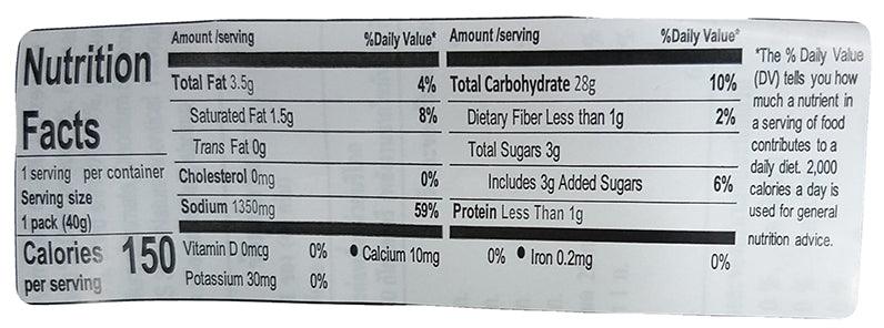 Mama - Instant Bean Vermicelli (Tom Yam Koong), 1.94 Ounces, (6 Packs) - Mighty Depot