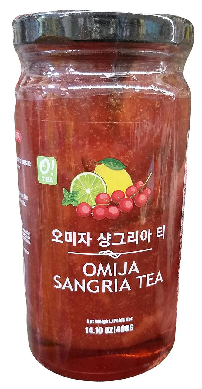 O! Tea - Omija Sangria Tea, 14.10 Ounces, (1 Jar) - Mighty Depot