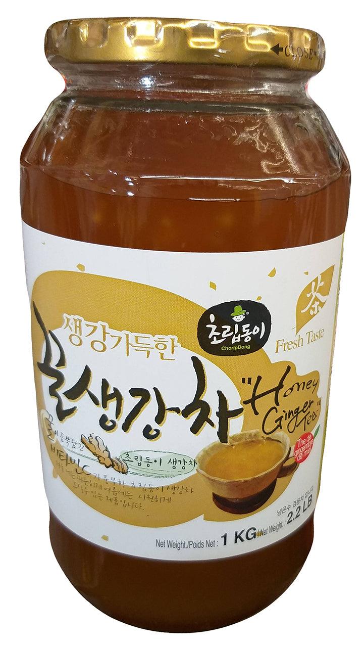 Choripdong - Honey Ginger Tea, 2.2 Pounds, (1 Jar) - Mighty Depot