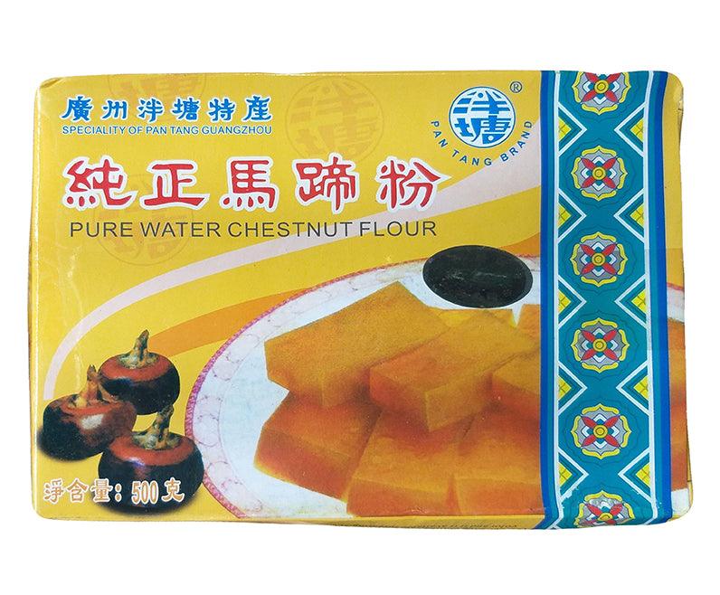 Pan Tang Brand - Pure Water Chestnut Flour, 1.1 Pounds, (1 Box) - Mighty Depot