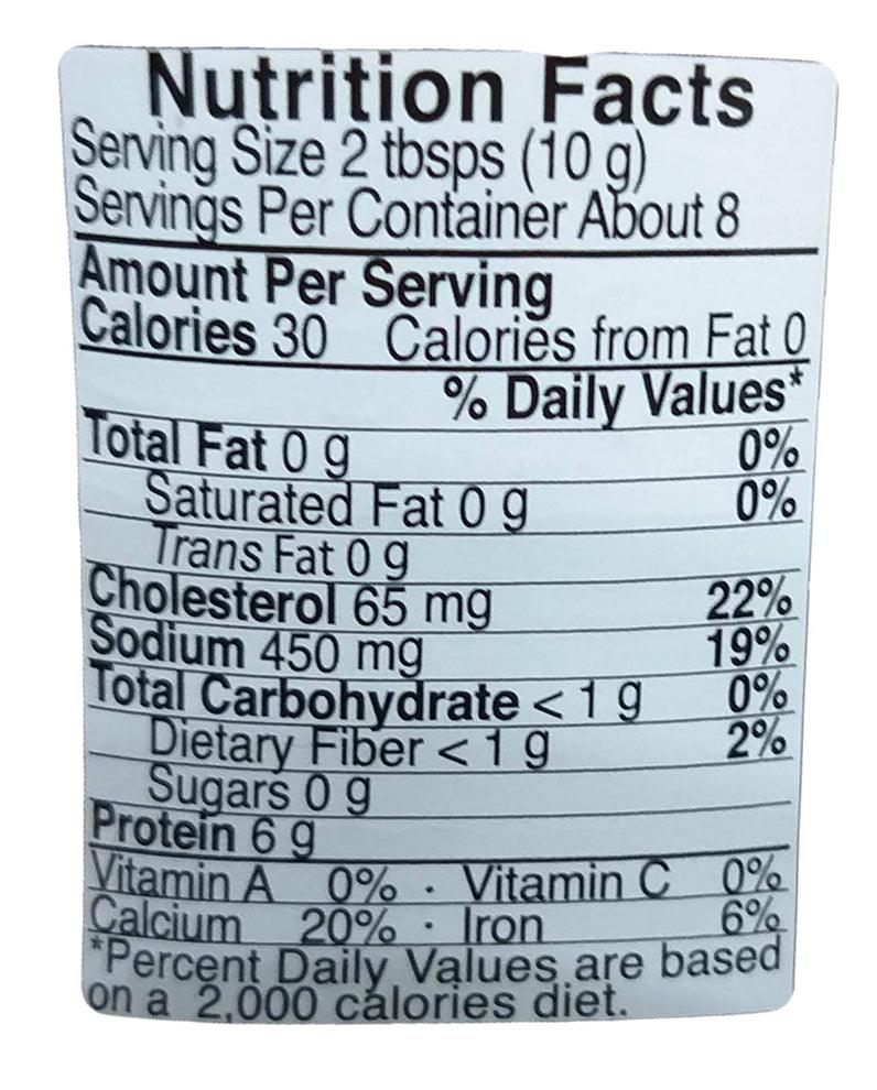 Pantai Norasingh - Shrimp Powder with Chili, 3 Ounces, (1 Jar) - Mighty Depot