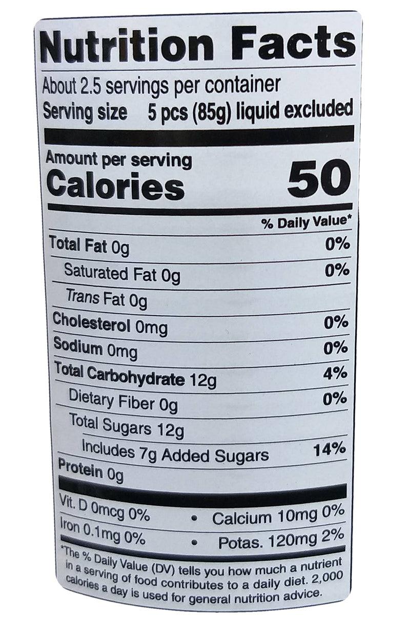 Aroy-D - Sugar Cane in Light Syrup, 1.4 Pounds, (1 Can) - Mighty Depot