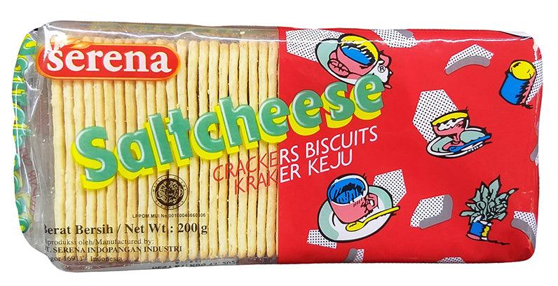 Serena - Saltcheese Crackers Biscuits, 7.05 Ounces (1 Bag) - Mighty Depot