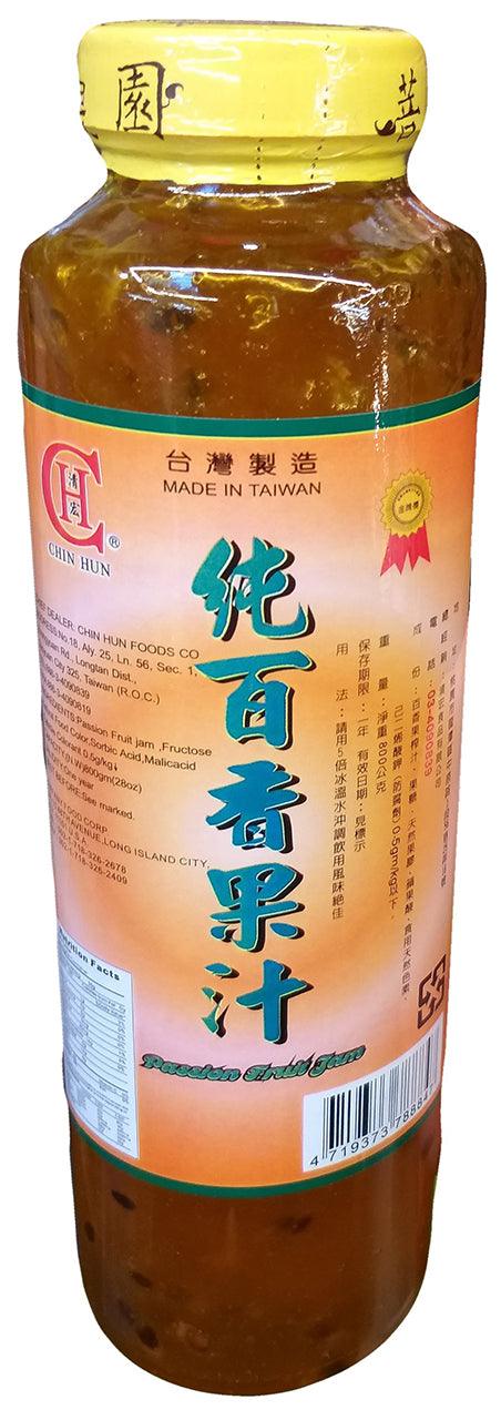 Chin Hun - Passion Fruit Jam, 1.12 Pounds (1 Bottle) - Mighty Depot