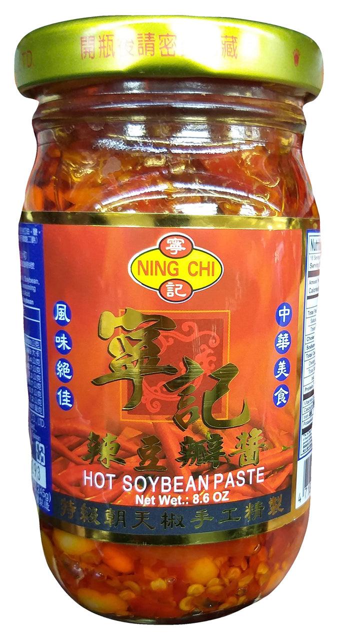 Ning Chi - Hot Soybean Paste, 8.6 Ounces (1 Jar) - Mighty Depot