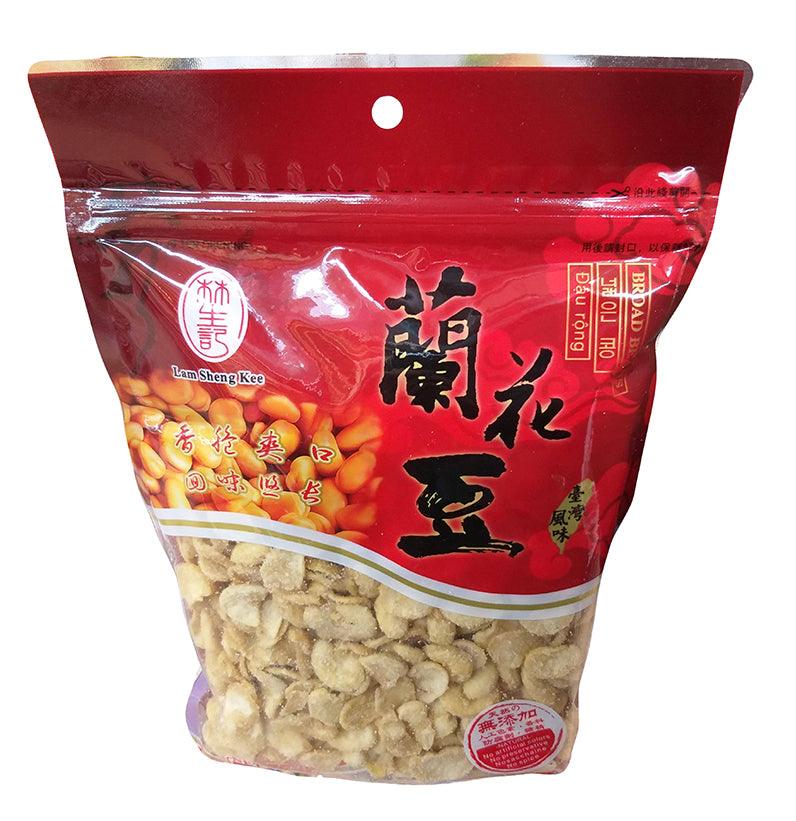 Lam Sheng Kee - Broad Beans, 12 Ounces, (1 Bag) - Mighty Depot