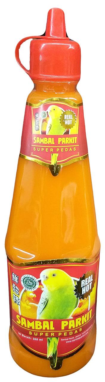 Sambal Parkit - Super Pedas (Real Hot), 10.14 Ounces, (1 Bottle) - Mighty Depot