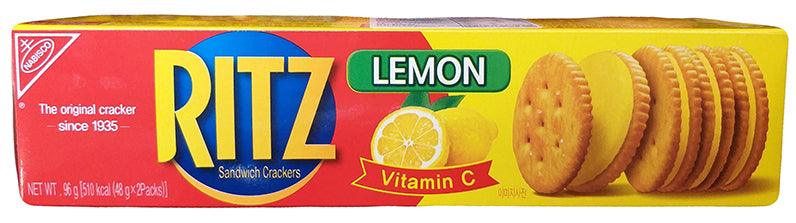 Nabisco - Ritz Sandwich Cracker (Lemon), 3.38 Ounces, (1 Box) - Mighty Depot