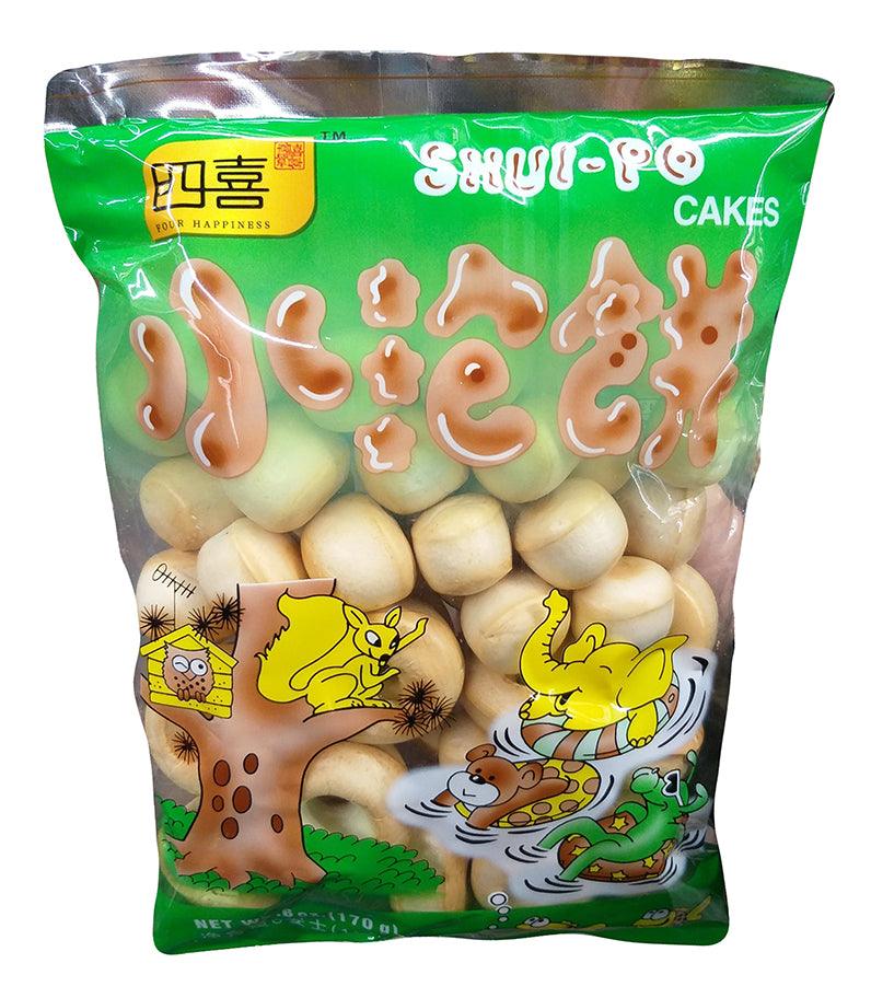 Your Happiness - Shui-Po Cakes, 6 Ounces, (1 Bag) - Mighty Depot