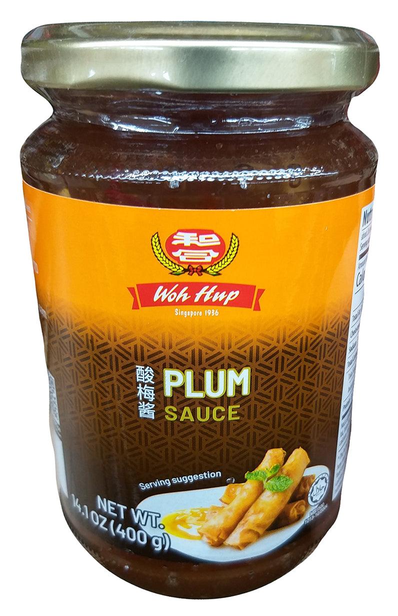 Woh Hup - Plum Sauce, 14.1 Ounces, (1 Jar) - Mighty Depot