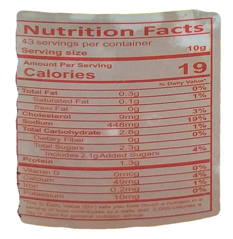 Ao Ba Ba - Salted Boneless Mudfish in Brine, 15 Ounces, (1 Jar) - Mighty Depot