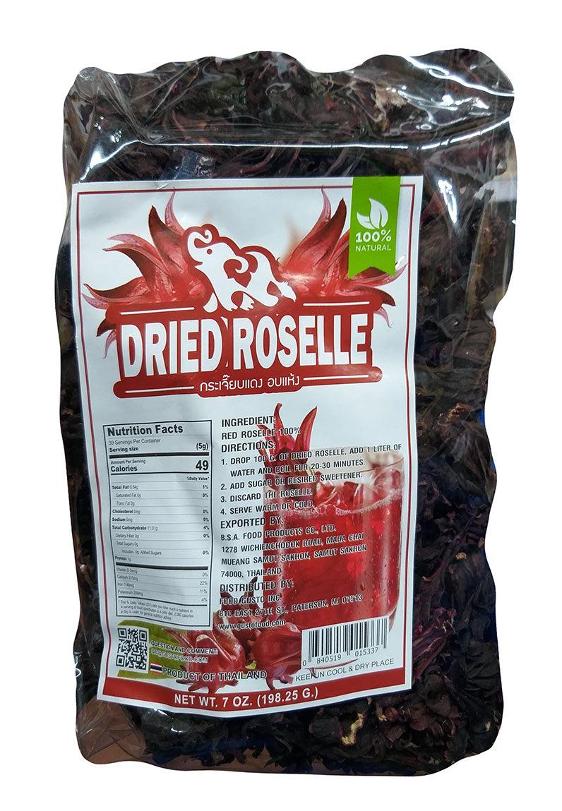 Best Choice - Dried Roselle, 7 Ounces, (1 Bag) - Mighty Depot