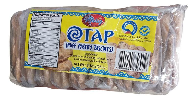 Mariz - Otap (Puff Pastry Biscuits), 8.82 Ounces, (1 Bag) - Mighty Depot