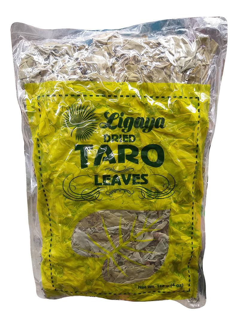 Ligaya - Dried Taro Leaves, 4 Ounces (1 Bag) - Mighty Depot