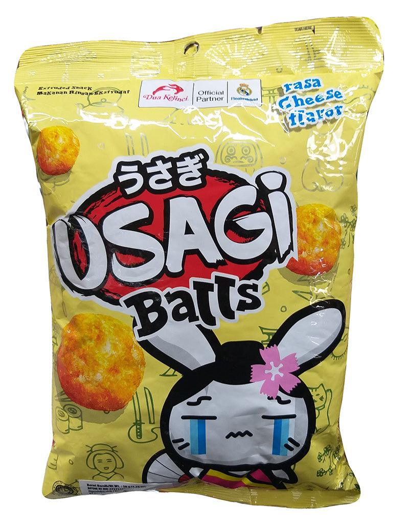 Dua Kelinci - Usagi Balls (Rasa Cheese), 1.76 Ounces, (1 Bag) - Mighty Depot