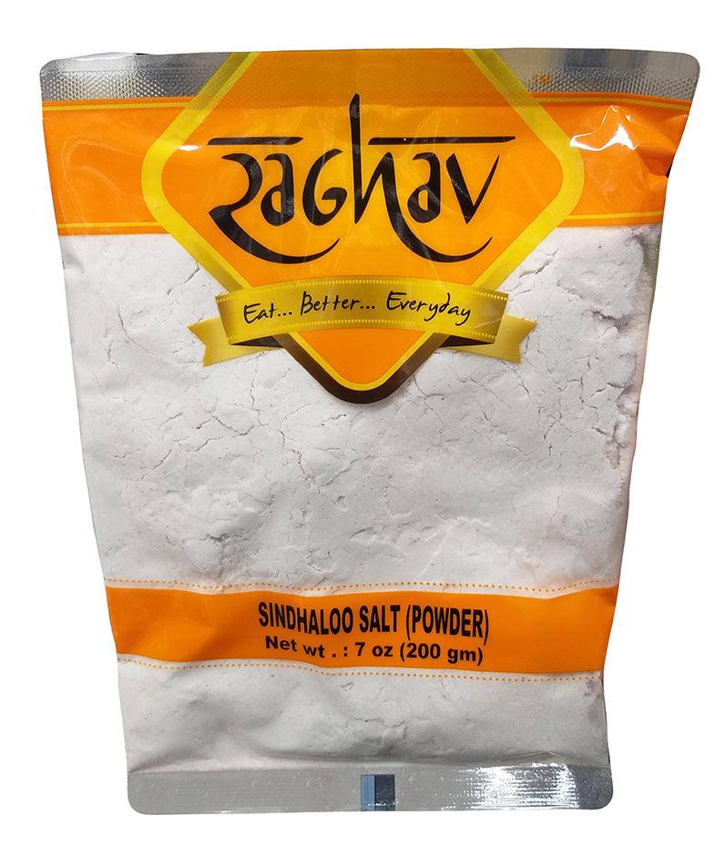 Raghav - Sindhaloo Salt (Powder), 7 Ounces, (1 Bag) - Mighty Depot