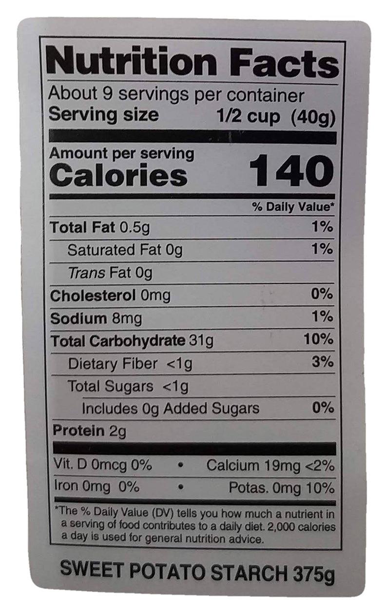 Cock Brand - Sweet Potato Starch, 13.2 Ounces, (1 Bag) - Mighty Depot