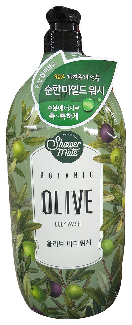 Shower Mate - Botanic Olive, 2.64 Pounds, (1 Bottle) - Mighty Depot