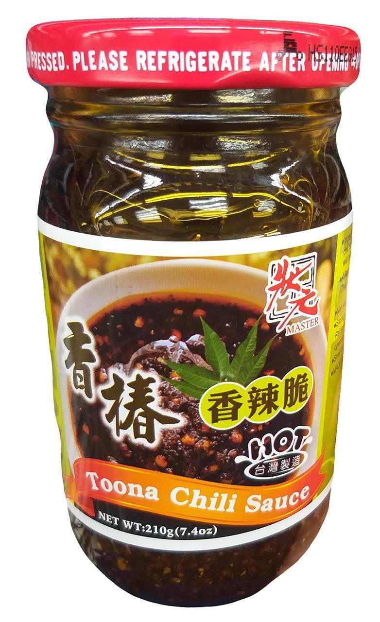 Master - Toona Chili Sauce, 7.4 Ounces, (1 Jar) - Mighty Depot