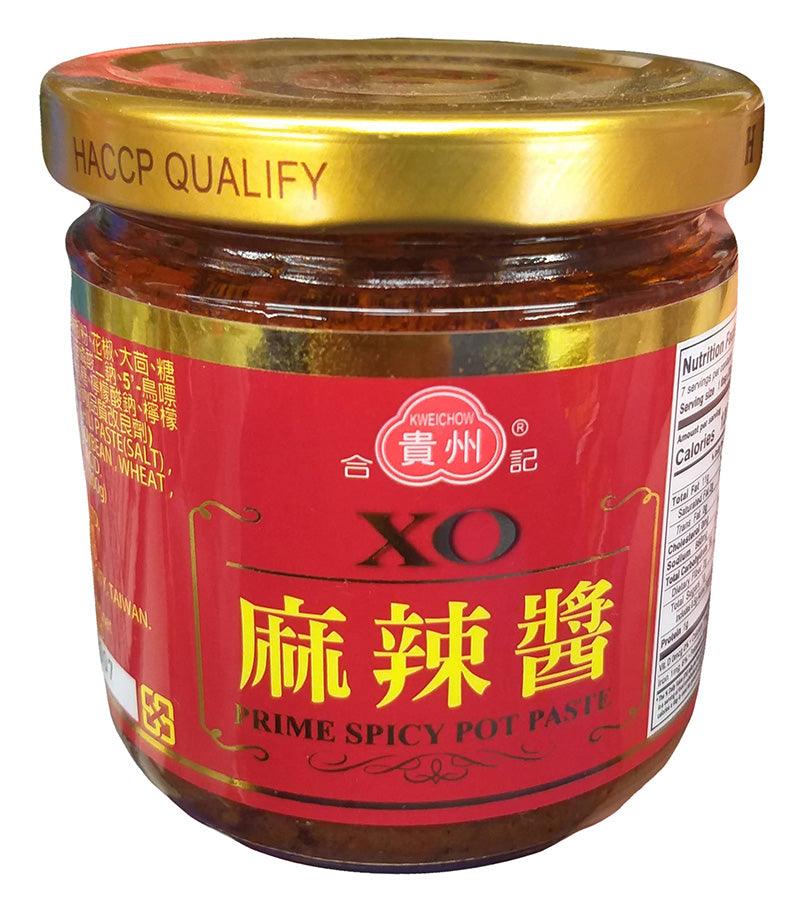 Kweichow - Prime Spicy Pot Paste, 7.10 Ounces, (1 Jar) - Mighty Depot