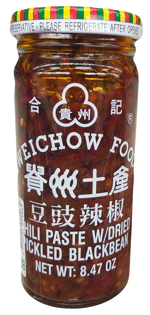 Kweichow - Chili Paste with Dried Pickled Black Bean, 8.47 Ounces, (1 Jar) - Mighty Depot