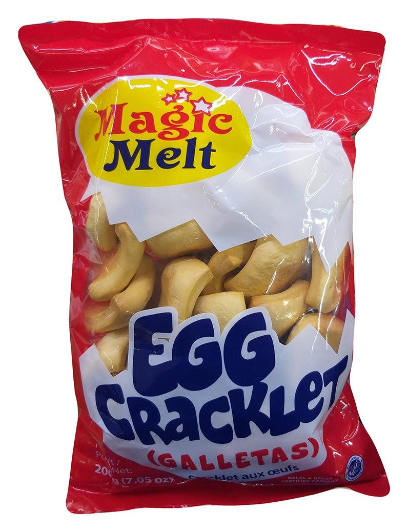 Magic Melt - Egg Cracklet, 7.05 Ounces, (1 Bag) - Mighty Depot