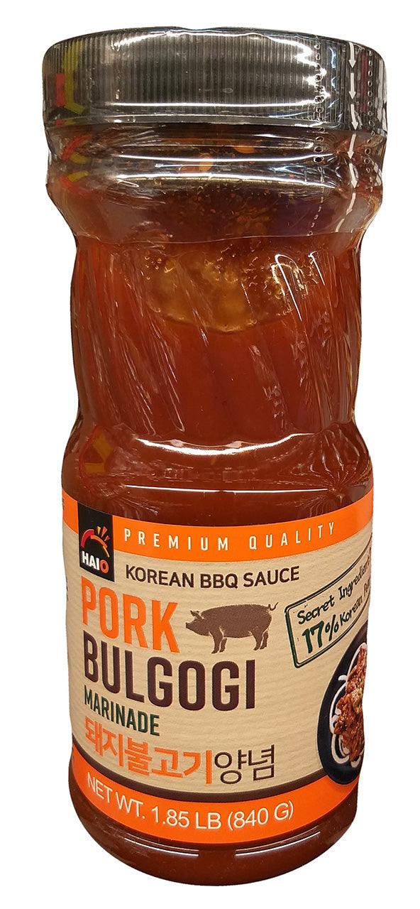 Haio - Pork Bulgogi Marinade, 1.85 Pounds, (1 Jar) - Mighty Depot