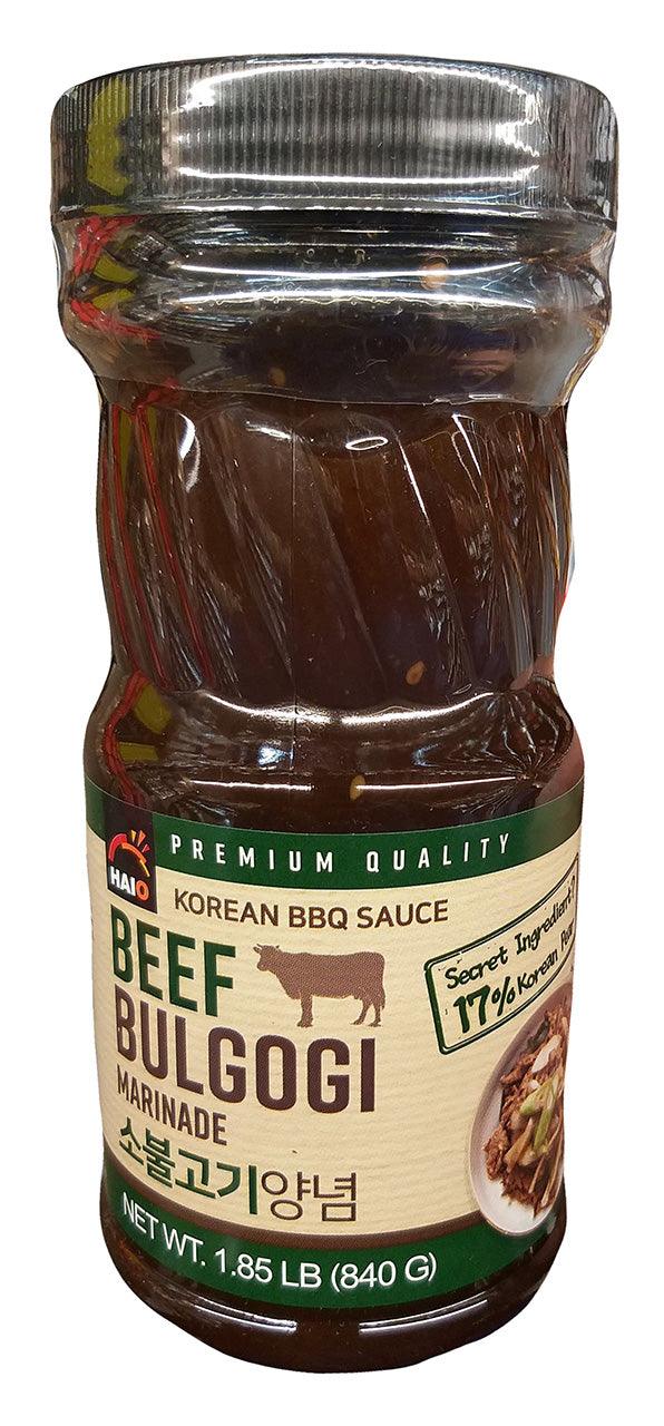 Haio - Beef Bulgogi Marinade, 1.85 Pounds, (1 Jar) - Mighty Depot