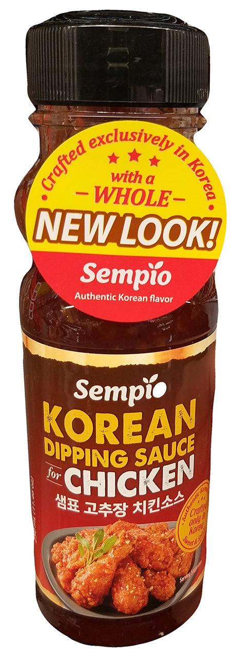 Sempio - Korean Dipping Sauce Chicken (Sweet and Spicy), 1.1 Pounds, (1 Bottle) - Mighty Depot