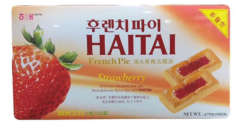Haitai - French Pie (Strawberry), 6.77 Ounces, (1 Box) - Mighty Depot
