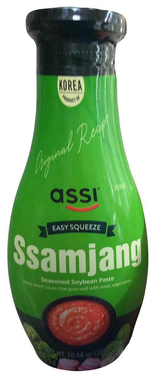 Assi - Ssamjang Seasoned Soybean Paste, 10.58 Ounces, (1 Bottle) - Mighty Depot