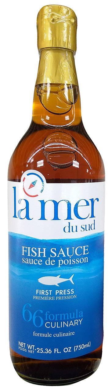 La Mer Du Sud - Fish Sauce (66 Formula Culinary), 1.58 Pounds, (1 Bottle) - Mighty Depot
