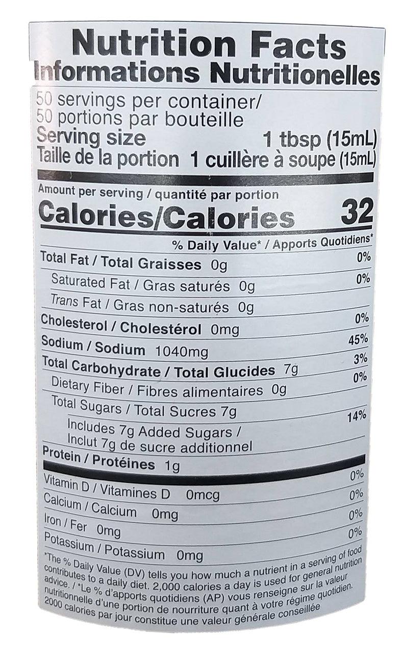 La Mer Du Sud - Fish Sauce (84 Formula Premier), 1.58 Pounds, (1 Bottle) - Mighty Depot