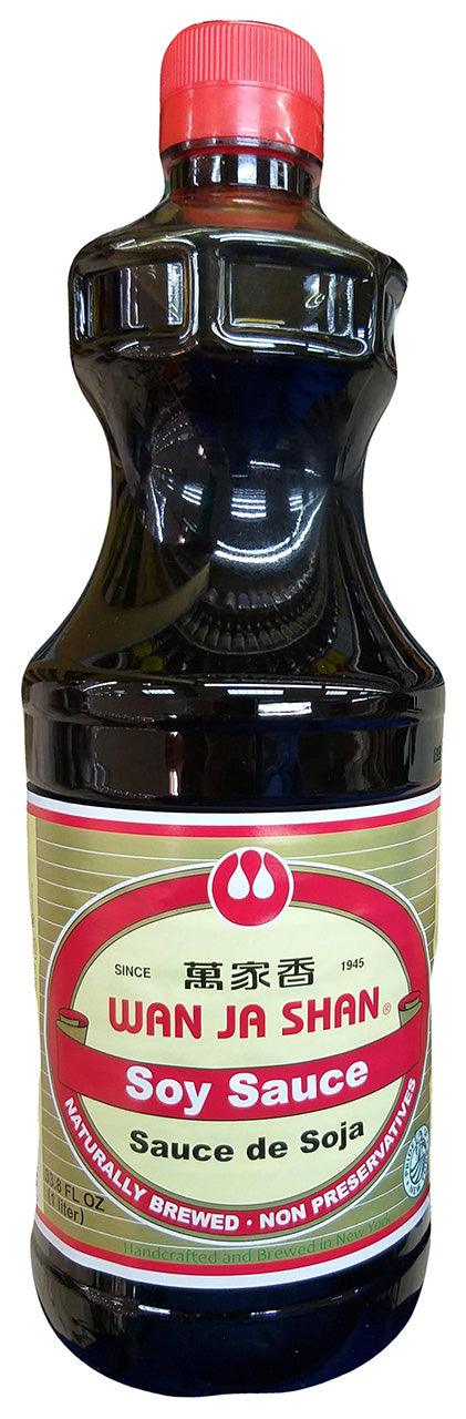 Wan Ja Shan - Soy Sauce, 2.11 Pounds, (1 Bottle) - Mighty Depot