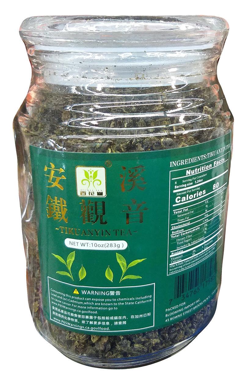 Flower Tea - Tikuanyin Tea, 10 Ounces, (1 Jar) - Mighty Depot