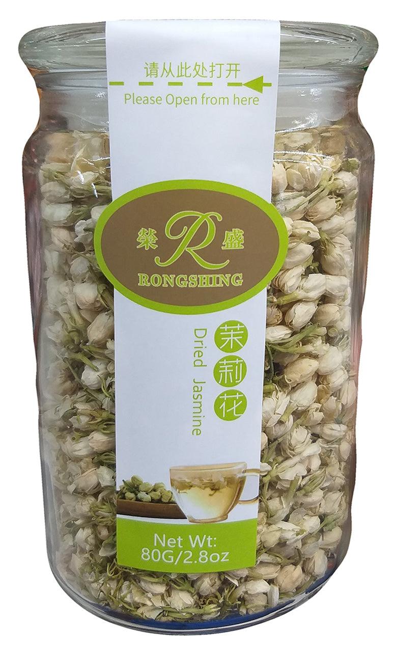 Rongshing - Dried Jasmine, 2.8 Ounces, (1 Jar) - Mighty Depot