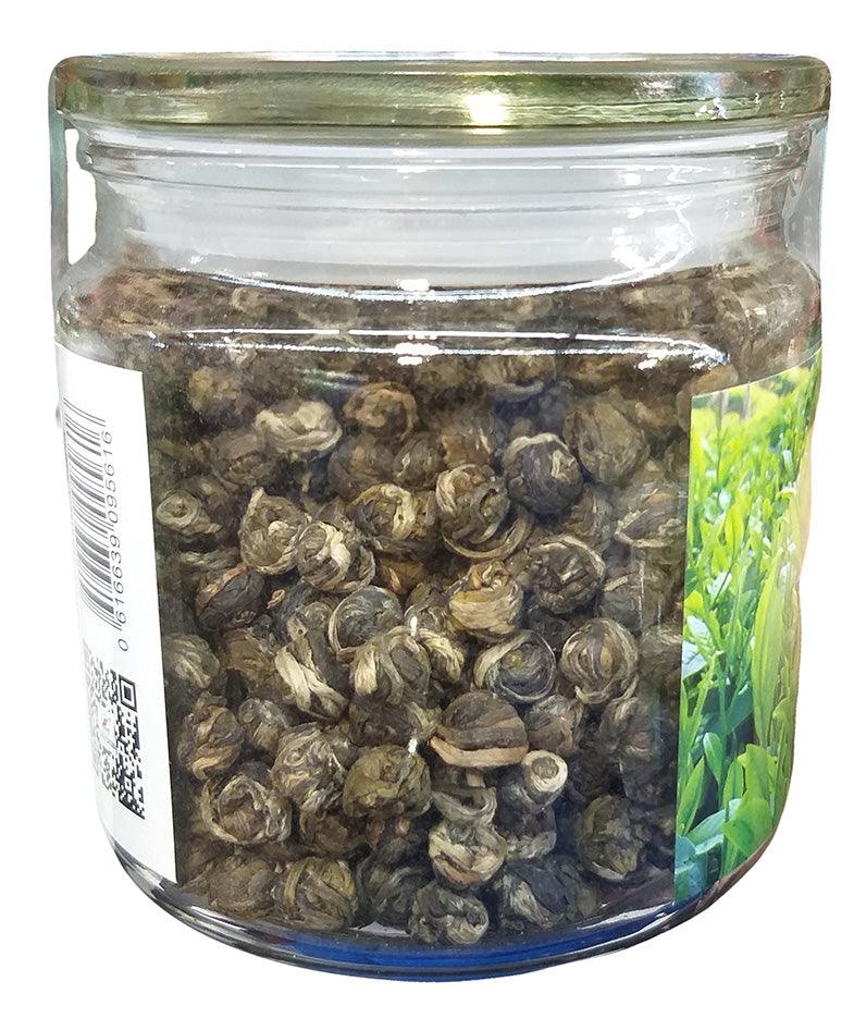 Oriental Tea Rhyme - Molilongzhu Tea, 6.3 Ounces, (1 Jar) - Mighty Depot