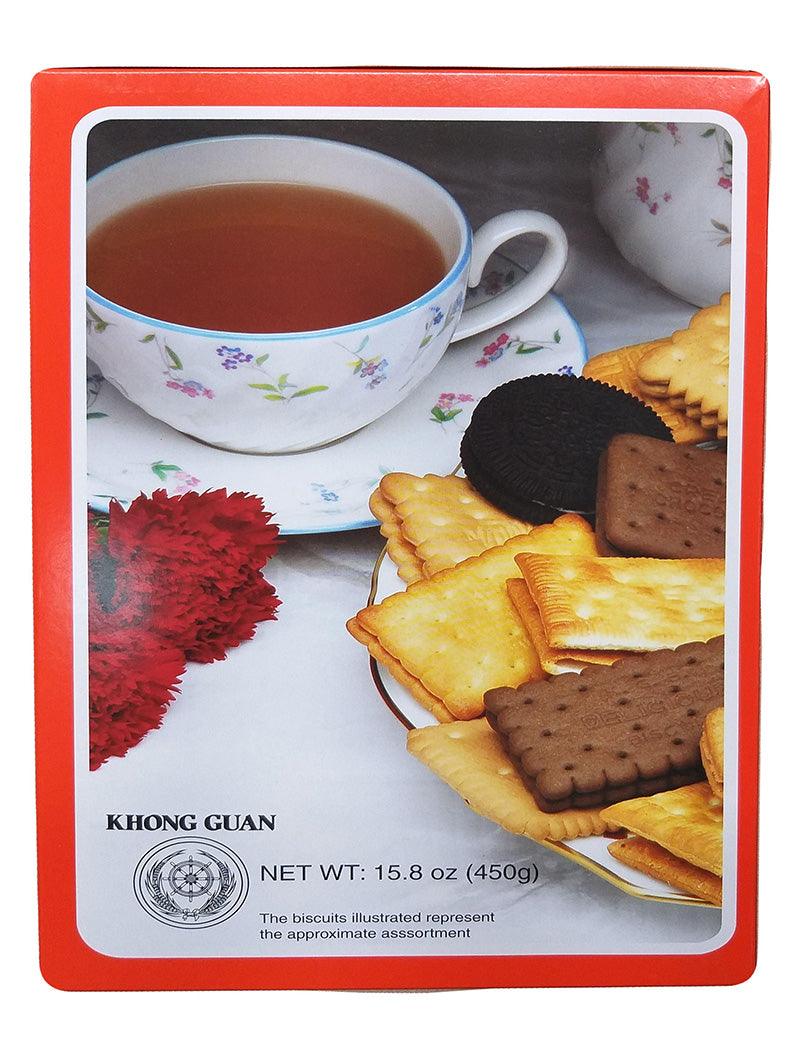 Khong Guan - Assorted Crackers, 15.8 Ounces, (1 Box) - Mighty Depot