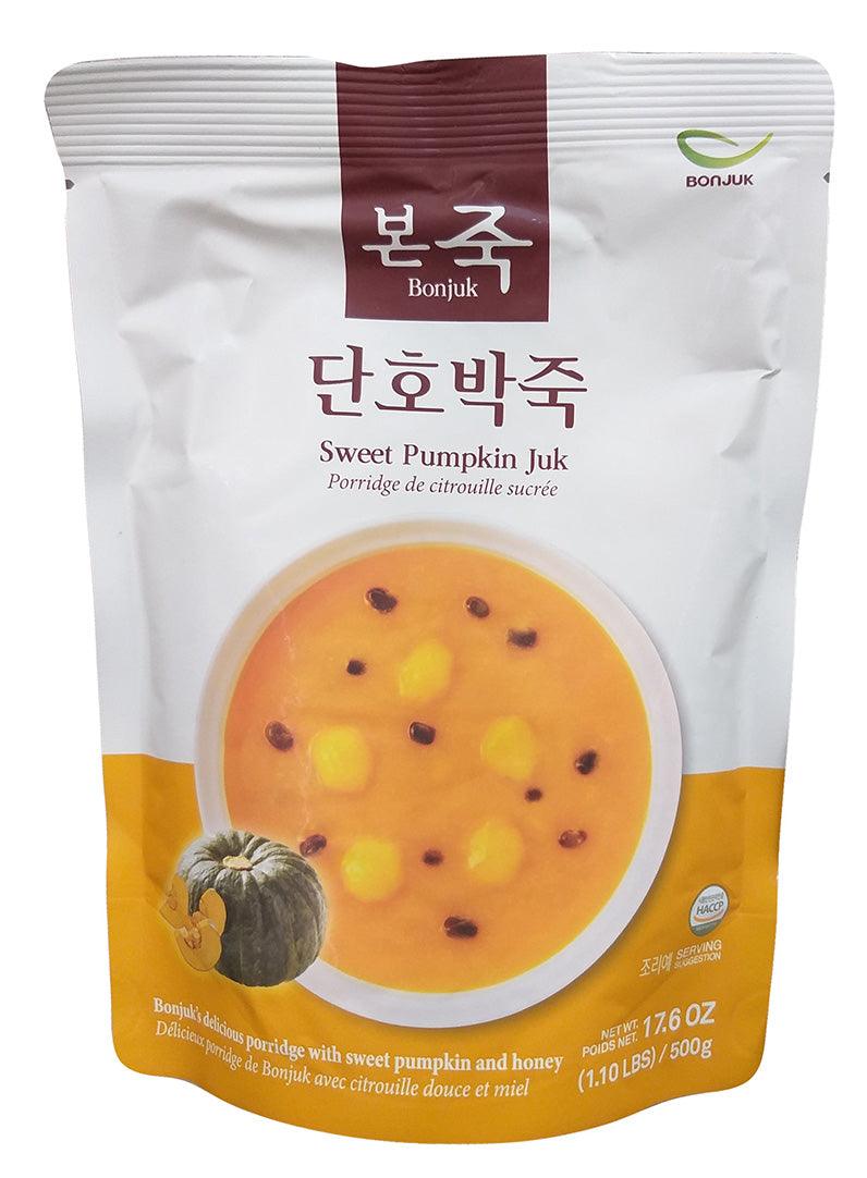 Bonjuk - Sweet Pumpkin Juk, 1.1 Pounds, (1 Bag) - Mighty Depot