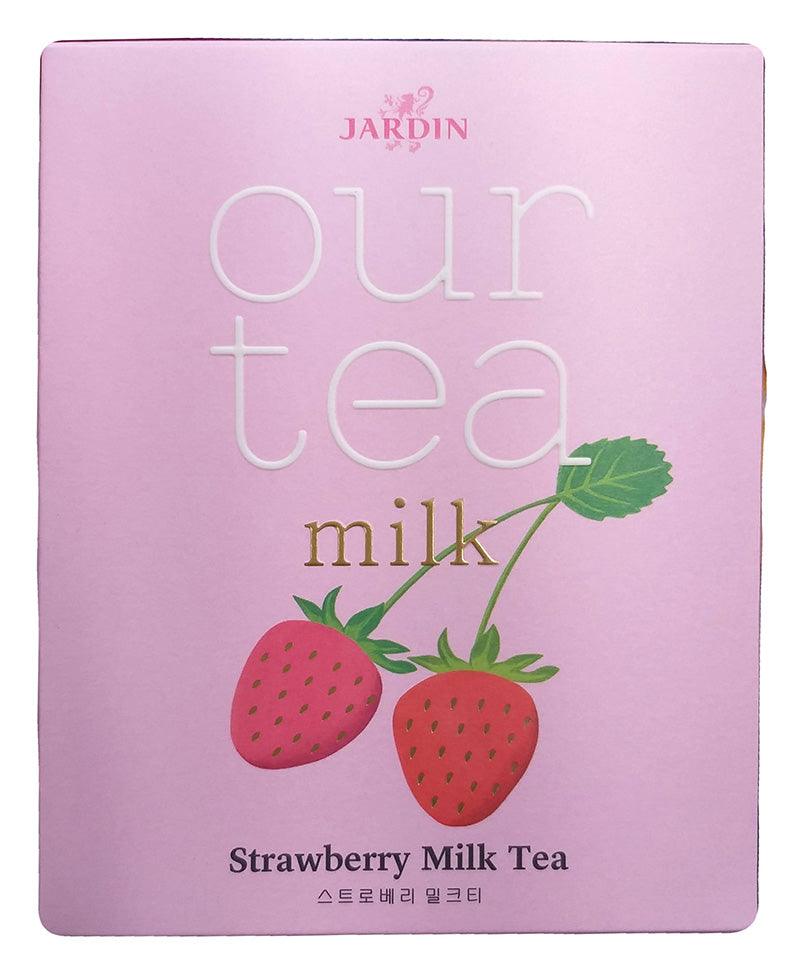 Jardin - Our Tea Milk (Strawberry Milk Tea), 7.58 Ounces, (1 Box) - Mighty Depot