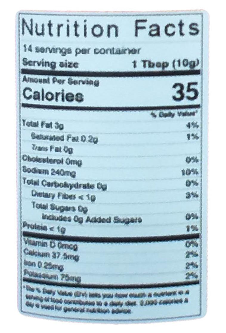 DD1 Dede Satoe - Sambel Ikan Teri (Anchovy Sambal), 4.76 Ounces, (1 Jar) - Mighty Depot