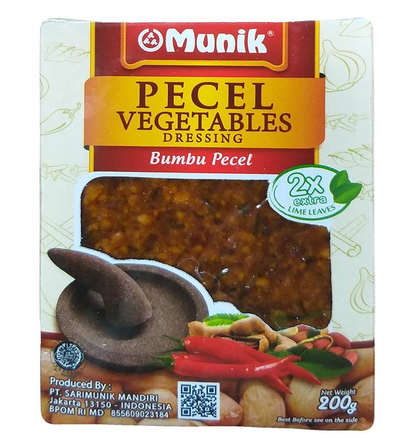 Munik - Gado Gado Salad Dressing/Pecel Vegetables Dressing, 7.05 Ounces, (1 Pack of 2) - Mighty Depot