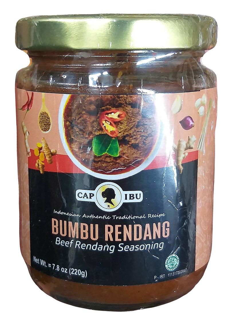Cap Ibu - Bumbu Rendang, 7.8 Ounces, (1 Jar) - Mighty Depot